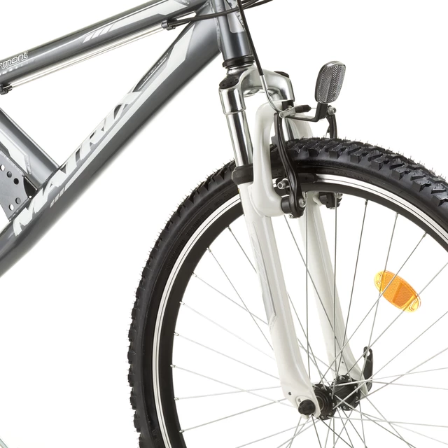 Celoodpružené juniorské kolo Matrix Vermont 26" - model 2015 - bílá