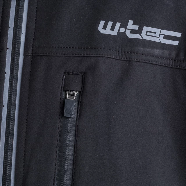 Męska kurtka motocyklowa soft-shell W-TEC Kainar NF-2755 - Czarny