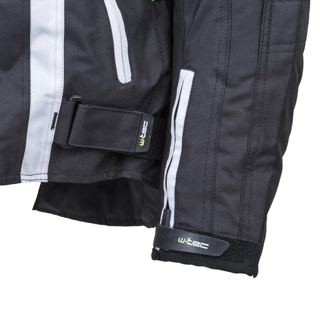 Pánská moto bunda W-TEC Domorado NF-2116 - černo-bílá, L