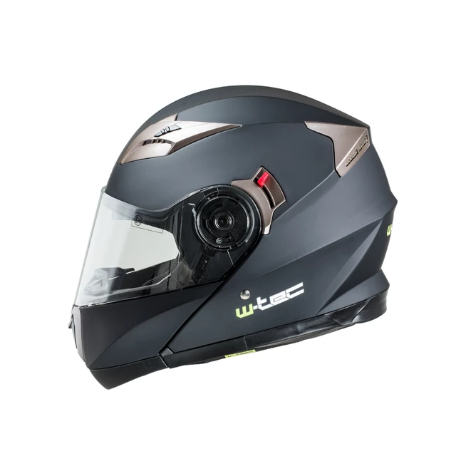 Kask motocyklowy szczękowy z blendą W-TEC YM-925