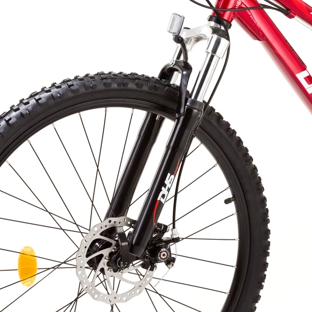 Celoodpružený bicykel DHS Rumble 2646 - model 2014 - červená
