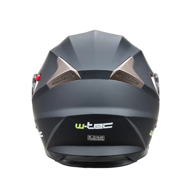 Kask motocyklowy szczękowy z blendą W-TEC YM-925