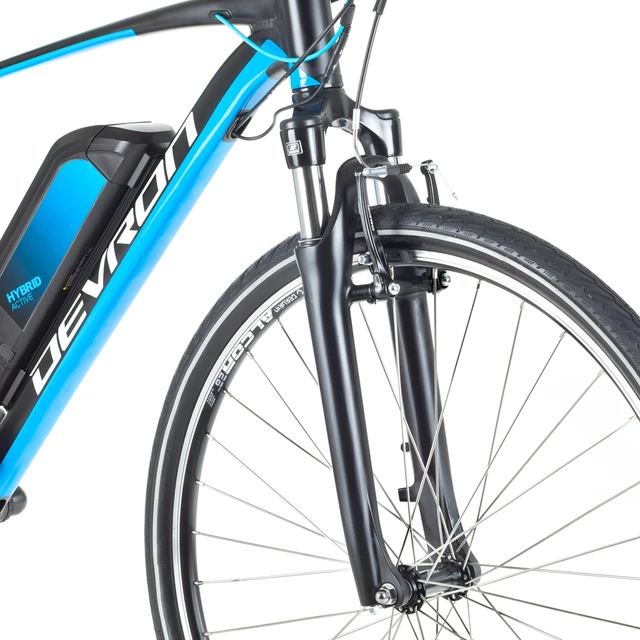 Crossowy rower elektryczny Devron 28161 28" - model 2018 - Czarny