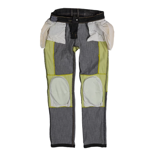 Damskie jeansy motocyklowe W-TEC C-2011 czarne - Czarny