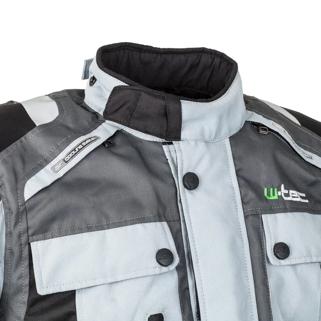 Moto jacket W-TEC Avontur - Grey-Black