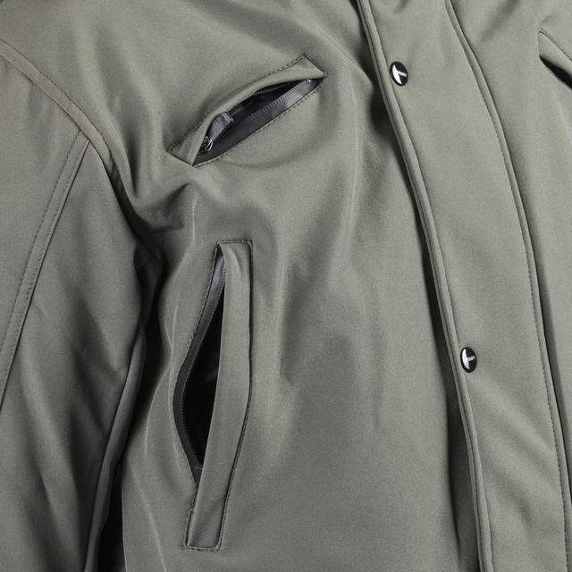 Men’s Softshell Moto Jacket W-TEC Forresta - Urban Khaki
