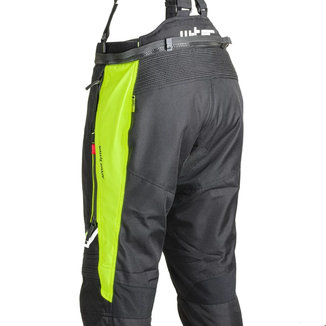 Women’s Motorcycle Pants W-TEC Spirital Lady - Black-Fluo Yellow