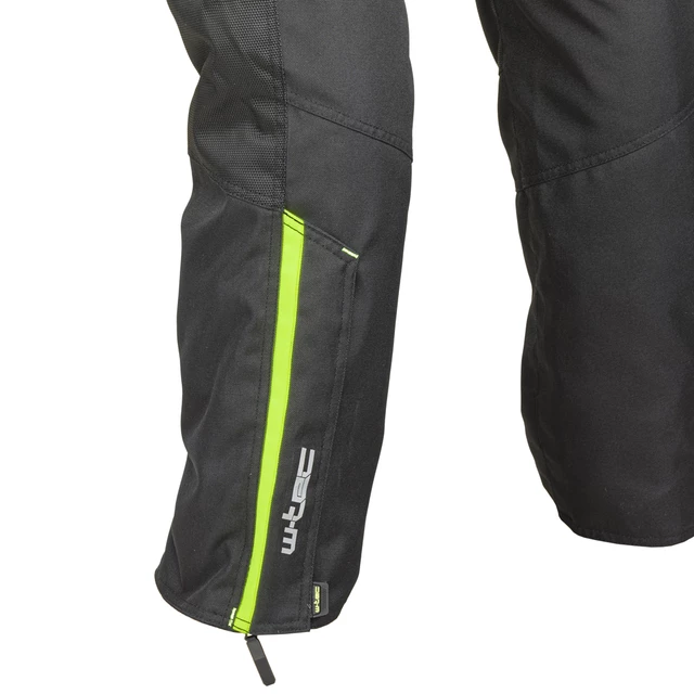 Women’s Motorcycle Pants W-TEC Spirital Lady - Black-Fluo Yellow