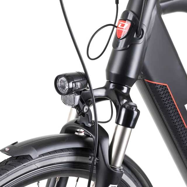 Městské elektrokolo Devron 28427 28" 4.0 - 2.jakost - Black