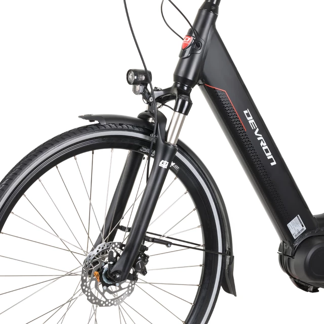 Devron 28426A 28" - Stadt Elektrofahrrad Modell 2019 - schwarz