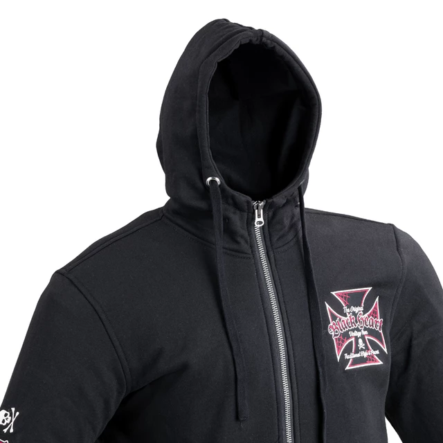 Pánska mikina W-TEC Black Heart Vintage Iron Hoodie