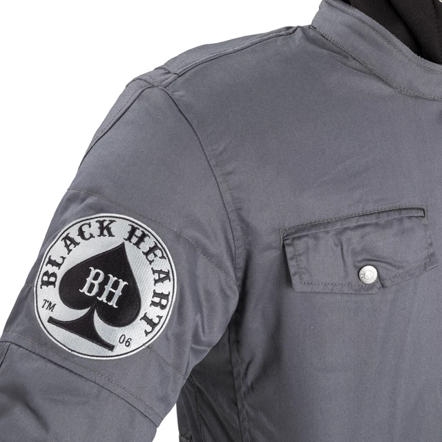 Férfi kabát W-TEC Black Heart Garage Built Jacket - sötét szürke, XXL