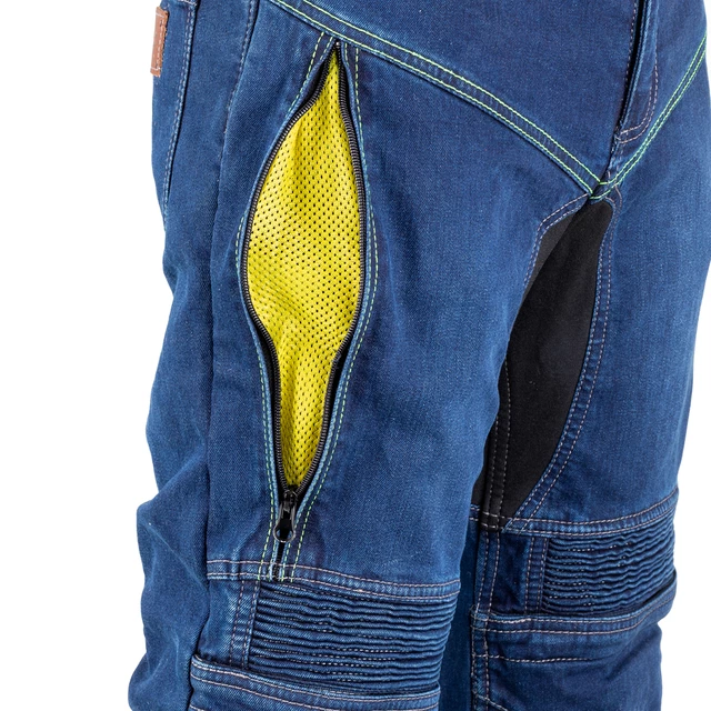 Pánské moto jeansy W-TEC Biterillo - 2.jakost - modrá