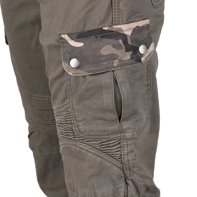 Men’s Motorcycle Pants W-TEC Shoota - Olive Green