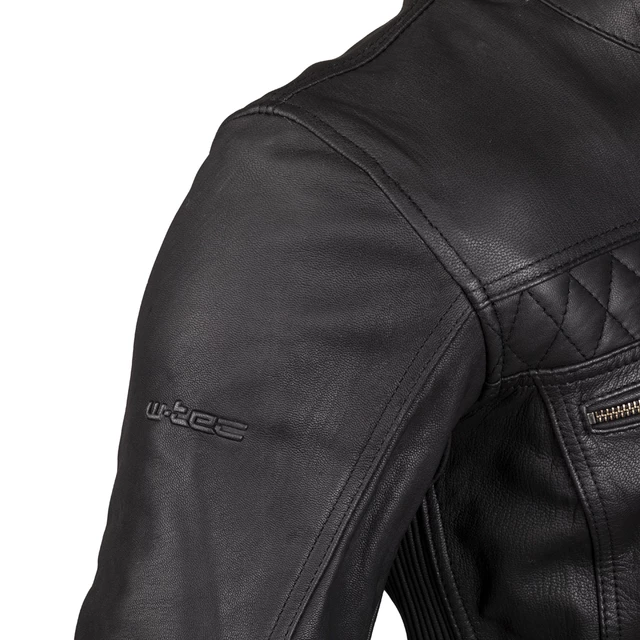 Dámská kožená moto bunda W-TEC Black Heart Raptura