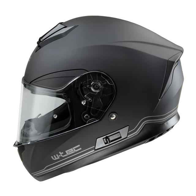 Motoros bukósisak W-TEC Yorkroad Stealth YM-831 - Black Stealth Matt, XXL(63-64)