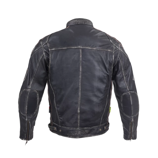 W-TEC Sheawen Vintage Herren Leder Motorradjacke - XXL