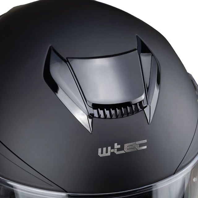 Motorcycle Helmet W-TEC Yorkroad Stealth - Black Stealth Matt