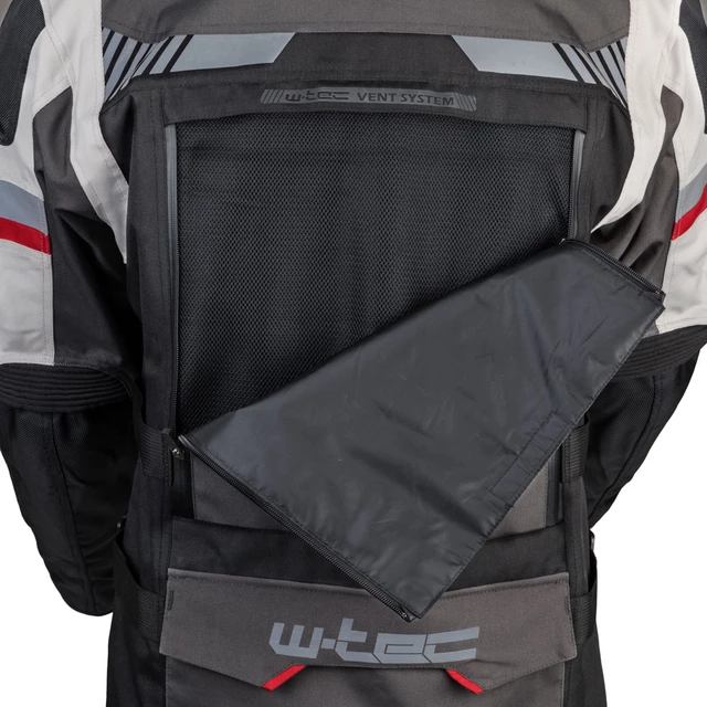 Touringová moto bunda W-TEC Excellenta - Thunderstorm Gray, L