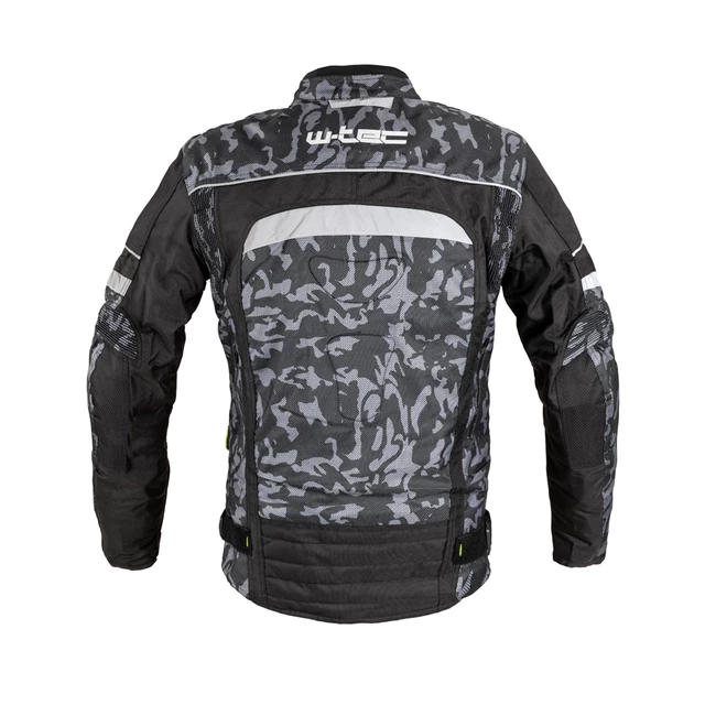 Men’s Motorcycle Jacket W-TEC Torebaro - Black-Grey Digi-Camo