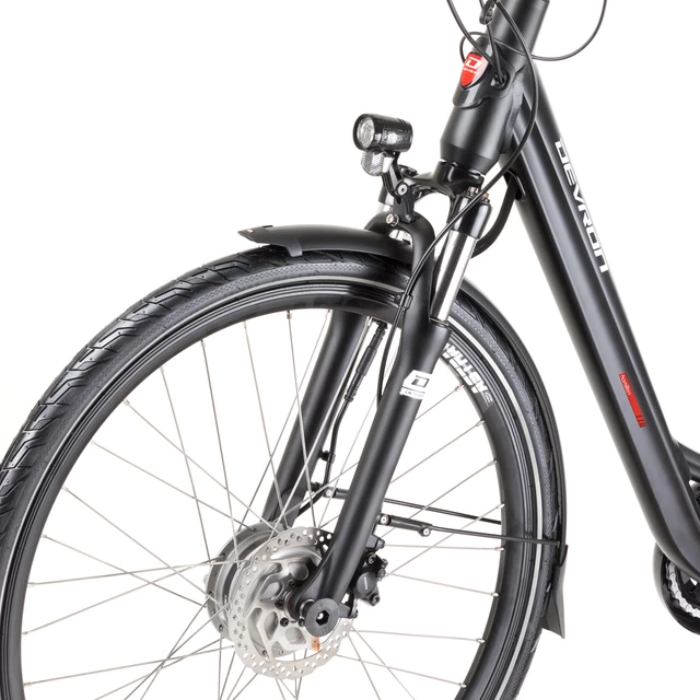 Mestský elektrobicykel Devron 28126 28" 4.0 - Black