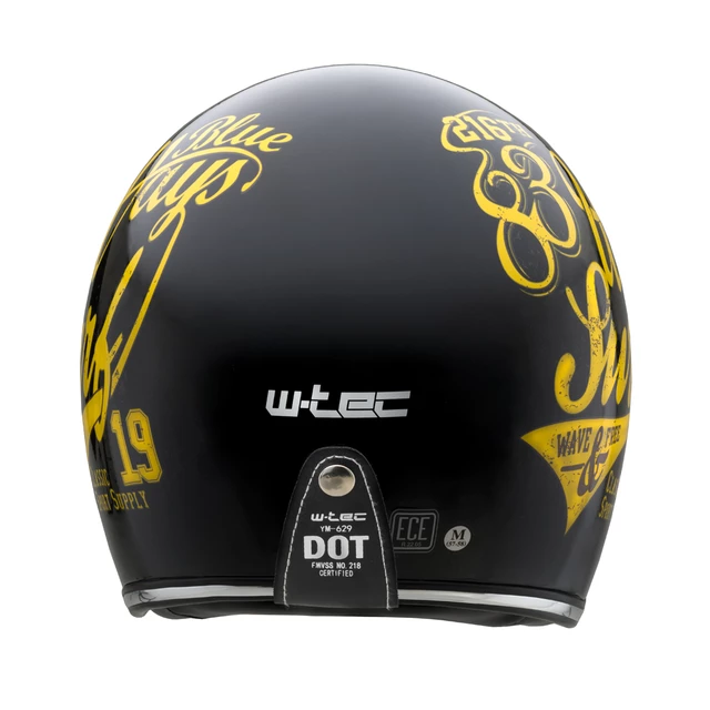 Motoros bukósisak W-TEC Café Racer - Super Race