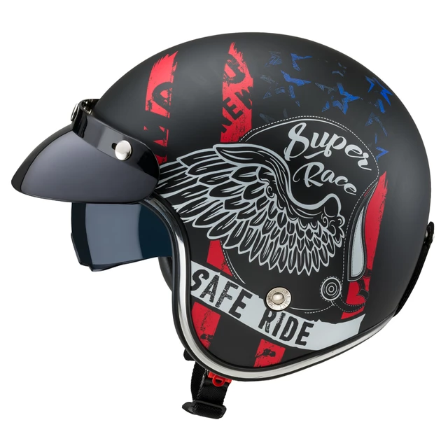 Kask motocyklowy otwarty W-TEC Café Racer