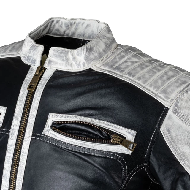 W-TEC Esbiker Herren Lederjacke