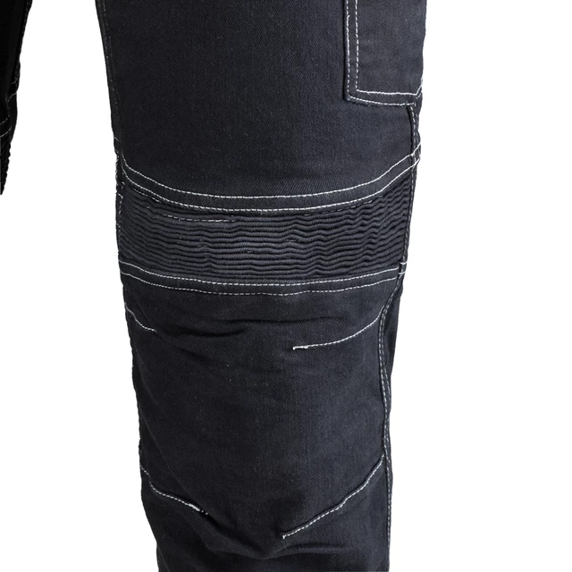 Pánske moto jeansy W-TEC Aredator EVO - 2. akosť - čierna