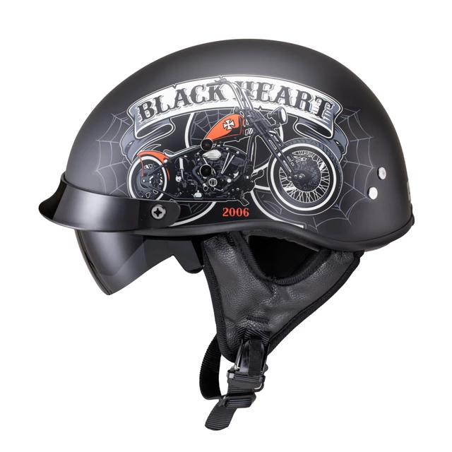 Moto prilba W-TEC Black Heart Rednut