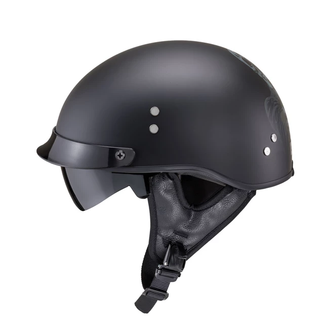 Motorcycle Helmet W-TEC Black Heart Rednut