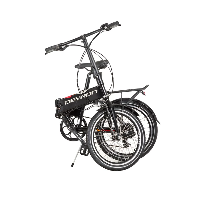 Skladací elektrobicykel Devron 20124 20" - model 2017 - šedá