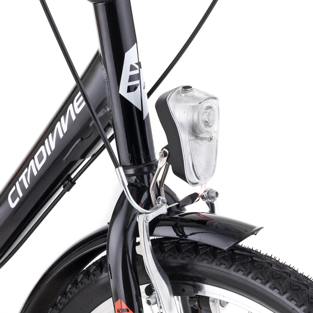 Skladací bicykel DHS Folder 2092 20" 4.0 - Black