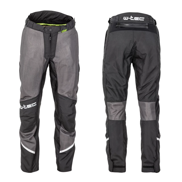 Men’s Summer Motorcycle Pants W-TEC Alquizar - Black Grey