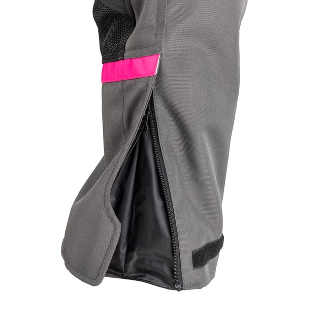 Dámske letné moto nohavice W-TEC Artemisa - Black Grey