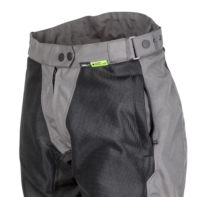 Dámske letné moto nohavice W-TEC Artemisa - Black Grey