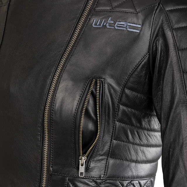 W-TEC Corallia Damen Leder Motorradjacke