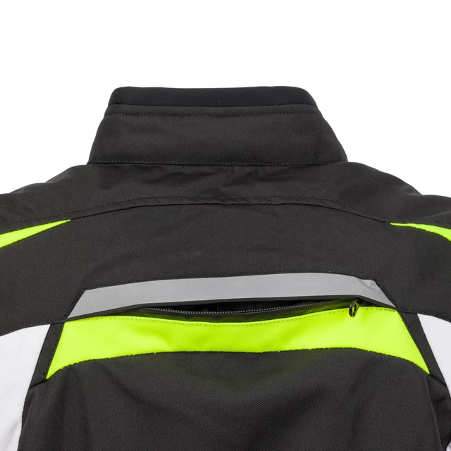 W-TEC Chagalero Herren Motorradjacke - Black-Yellow-White