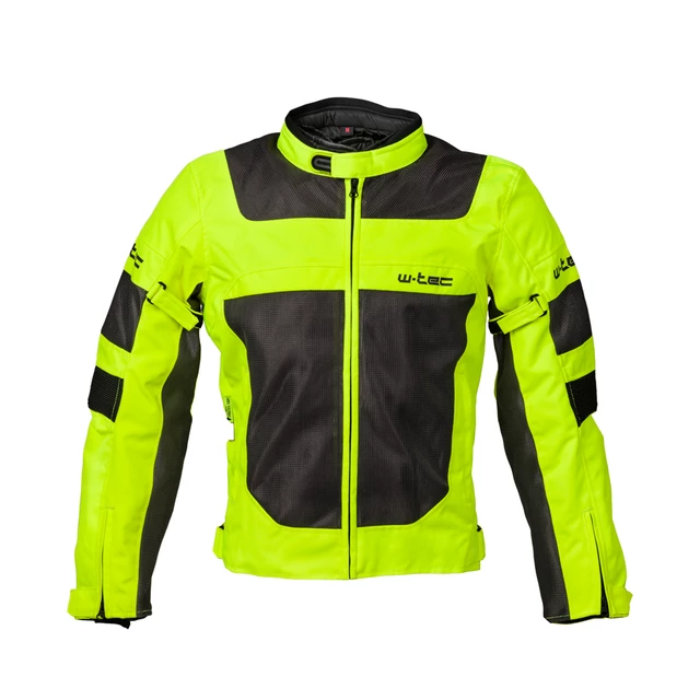 Men’s Summer Motorcycle Jacket W-TEC Fonteller - L - Yellow-Grey