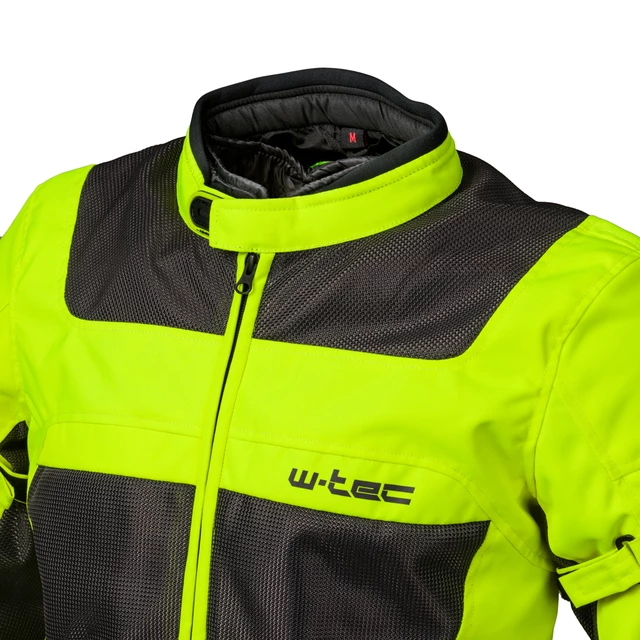 Men’s Summer Motorcycle Jacket W-TEC Fonteller - Yellow-Grey