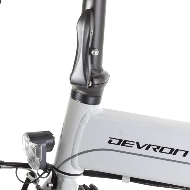 Składany rower elektryczny Devron 16201 16" 4.0 - Biały