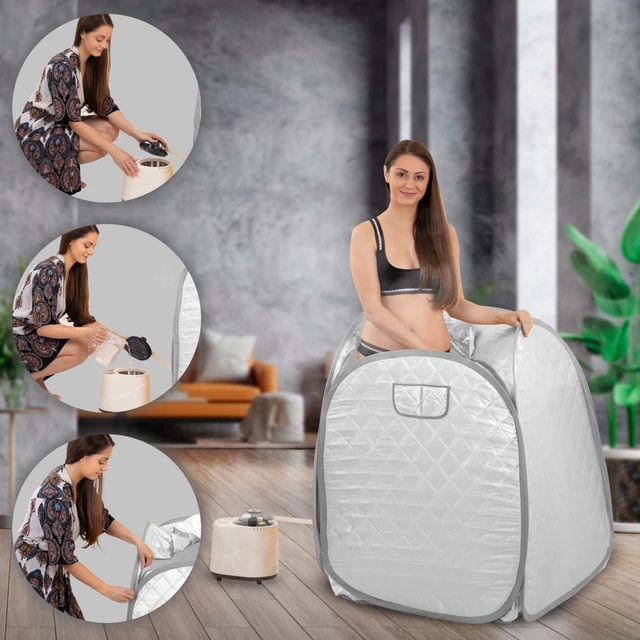 Portable Steam Sauna inSPORTline Steamona II