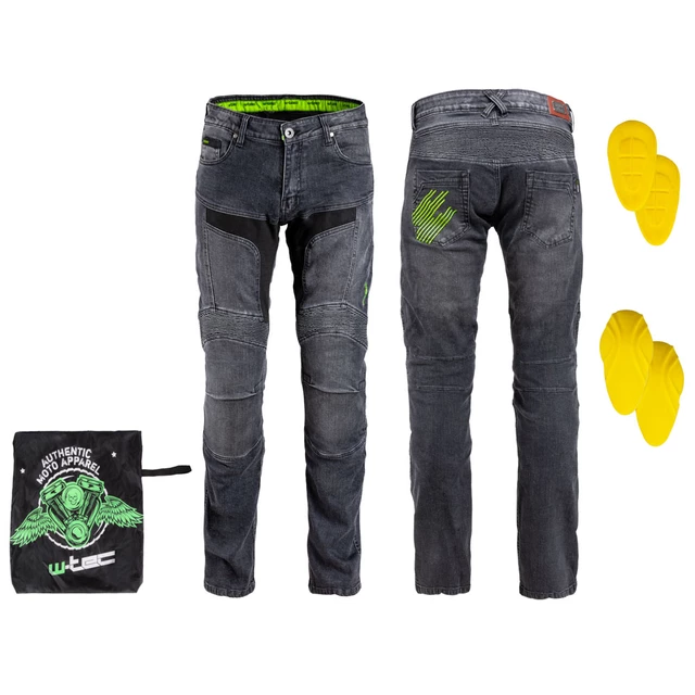 Herren Motorrad Jeans W-TEC Alfred CE - grau