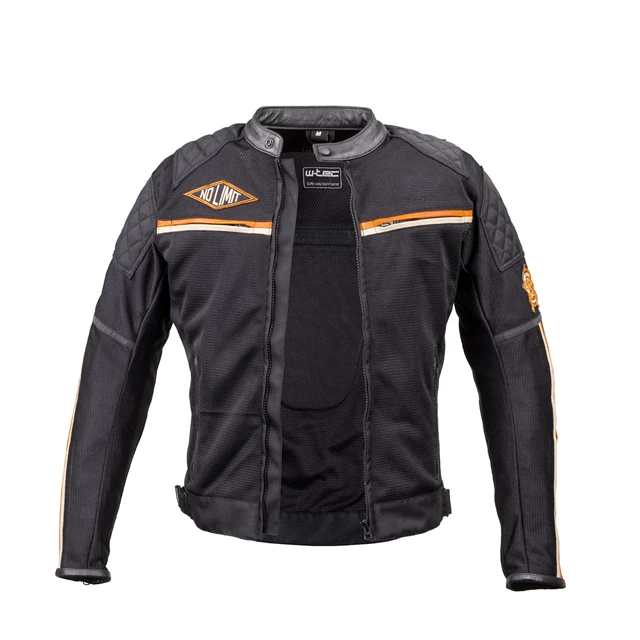 Summer Motorcycle Jacket W-TEC 2Stripe