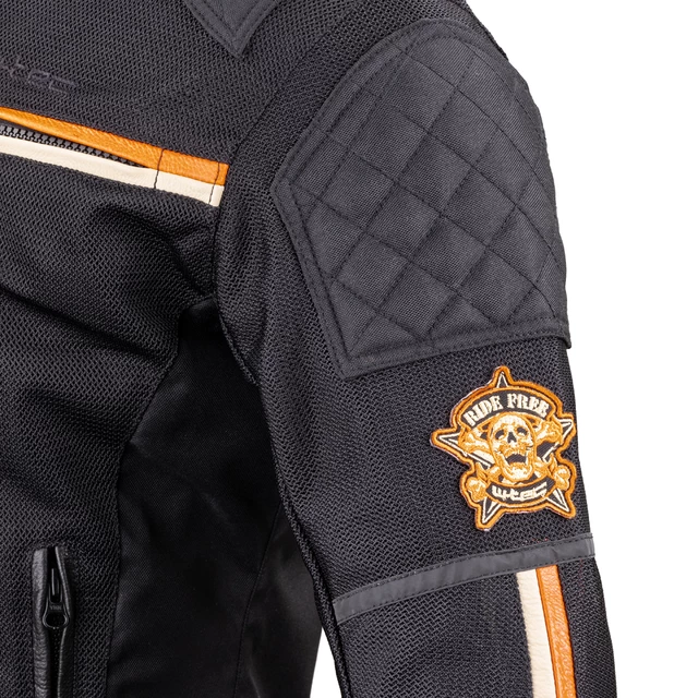 Summer Motorcycle Jacket W-TEC 2Stripe