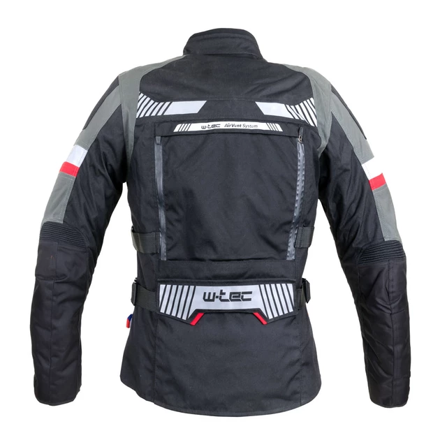 Touringová moto bunda W-TEC Excellenta Evo - Thunderstorm Gray, S