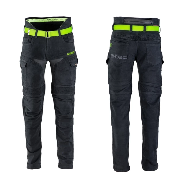 Pánské moto jeansy W-TEC Aredator - 2.jakost