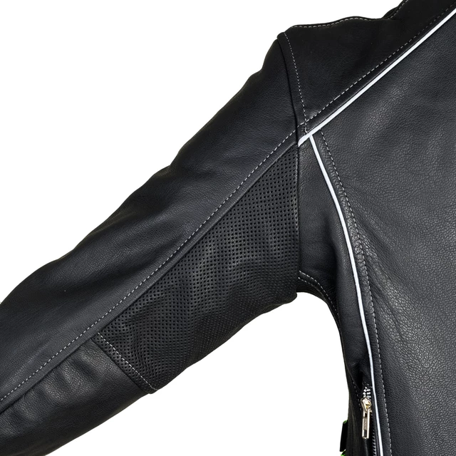Women’s Leather Motorcycle Jacket W-TEC Hagora - S