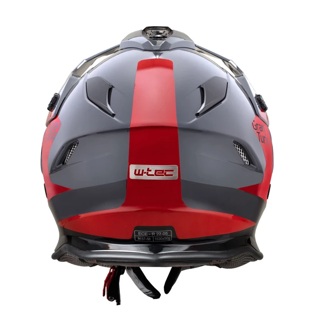 Kask motocross motocyklowy z blendą W-TEC V331 PR Graphic