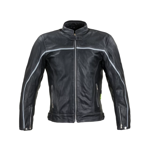 Leather Motorcycle Jacket W-TEC Mathal - M - Black